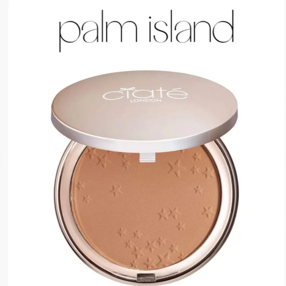 CIATÉ London Bamboo Bronzer Mattifying Powder Bronzer PALM ISLAND *NEW IN BOX*